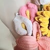 gehaakte zonnebloemen lily boeket