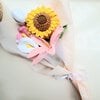 gehaakte zonnebloemen lily boeket