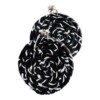 Swirl Oorbellen zwart/wit