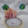 925 zilveren oorbellen met XL kristallen schelphanger