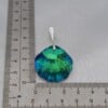 925 zilveren oorbellen met XL kristallen schelphanger