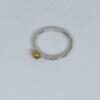 Ball, unieke handgemaakte zilveren ring