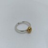 Ball, unieke handgemaakte zilveren ring