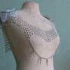 Chainmail Maliënkolder accessoire met epauletten