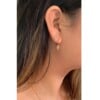 Chalcedony Droplet Studs