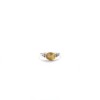 Citrine Facet Oval Triquetra Silver