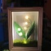 Crochet Lily of the Valley Lamp