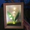 Crochet Lily of the Valley Lamp
