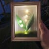 Crochet Lily of the Valley Lamp