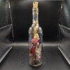 Droogbloemen in een magische fles met ledlampjes