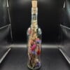 Droogbloemen in een magische fles met ledlampjes