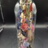 Droogbloemen in een magische fles met ledlampjes