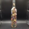 Droogbloemen in een magische fles met ledlampjes