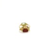 Garnet Baguette Triquetra Gold