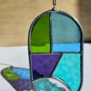 Glas in lood hanger ovaal 3