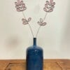 Glazen bloem Lavendel
