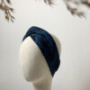 Hair bandeau ‘Dark blue snake ’