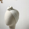 Hair bandeau ‘Waffle Off-white’