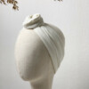 Hair bandeau ‘Waffle Off-white’