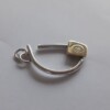 Helical, zilveren druppel hanger
