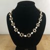 Herinnering & Hoop, Sieradenset van ketting, armband en oorbellen met Davidster en parels