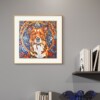 Hond - handgedrukte linosnede print