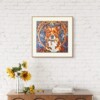 Hond - handgedrukte linosnede print