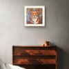 Hond - handgedrukte linosnede print