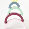 Houten regenboog - regenboog speelgoed Mint and Milo