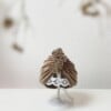 Kids Tulband Ruffles Taupe