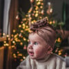 Kids Tulband Ruffles Taupe