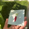Micro Gehaakte Rode Chilipeper Ketting