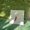 Micro Gehaakte Rode Chilipeper Ketting