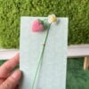 Micro Gehaakte aardbeien Boekenleggers
