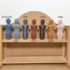 Modern 3d geprint beeldje mama met 1 kind