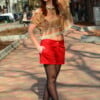 Oranje croptop