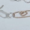 Organic oorhangers, uniek handgemaakt stel oorhangers