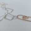 Organic oorhangers, uniek handgemaakt stel oorhangers