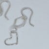 Organic oorhangers, uniek handgemaakt stel oorhangers