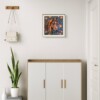Paard - handgedrukte linosnede print