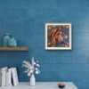 Paard - handgedrukte linosnede print