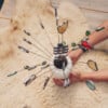 Paradise passion, boeket glazen bloemen incl gratis vaas