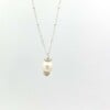 Pearl Necklace Silver