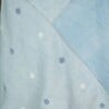 Poederblauwe Kimono Overlay Jamdani