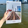 Rotterdam Marathon art print - personaliseerbaar stijl 'polaroid'