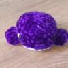 Schattige gehaakte sleutelhanger walvis: Een vroolijke vriend voor je sleutels: velvet yarn