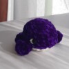 Schattige gehaakte sleutelhanger walvis: Een vroolijke vriend voor je sleutels: velvet yarn