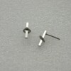 Squarred stick oorbellen