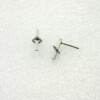 Squarred stick oorbellen