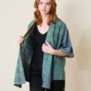 Teal Boxy Kimono